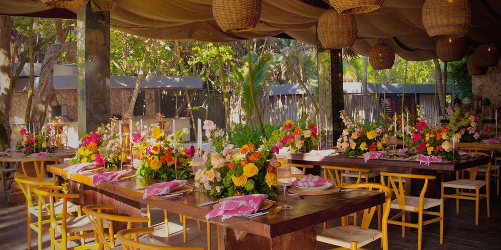 Casa Zamna beachfront wedding venue at Secrets Tulum Resort & Beach Club
